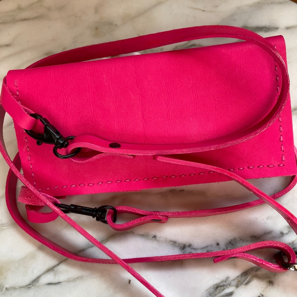 Crossbody cell phone carrier/wallet